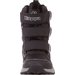 Buty, śniegowce Vipos Tex Jr Kappa - czarno - srebrne