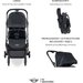 Wózek spacerowy Mini Buggy Turn z obrotowym siedziskiem 360 Easywalker - oxford black