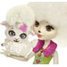 Enchantimals Lalka + zwierzątko domowe Mattel - Lorna Lamb i Flag