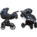 Wózek uniwersalny 2w1 Mommy Special Edition 2022 Babyactive - Night Paradise Silver