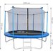 Trampolina ogrodowa z siatką wewnętrzną 8FT 244cm