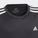 Koszulka chłopięca Designed 2 Move 3-Stripes Tee Adidas - czarna