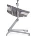 Leżaczek krzesełko Baby Hug Air 4w1 Chicco + materacyk piankowy Fiki Miki - dark grey