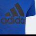 Koszulka juniorska Essentials Big Logo Adidas - niebieski