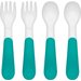 Sztućce plastikowe 12m+ 4szt Oxo - Teal