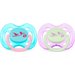 Smoczek ortodontyczny Fashion 0-6m 2 szt. Avent - ptaszki