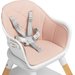 Krzesełko do karmienia Bravo Caretero - różowy