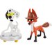 101 Dalmatyńczyków figurki 2-pak Disney - dzika zabawa