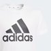Koszulka chłopięca Essentials Big Logo Tee Adidas - biały