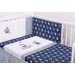 Pościel haftowana bawełniana 3-częsciowa Gluck - marynarz