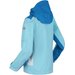 Kurtka przeciwdeszczowa Highton II Junior Regatta - cool aqua/blue aster