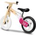 Drewniany rowerek biegowy z dzwonkiem Willy Lionelo - bubblegum