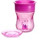Kubek 360 do nauki picia 12m+ 200ml Chicco - dziewczynka