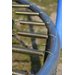 Trampolina ogrodowa z siatką wewnętrzną 244cm Enero - niebieska
