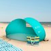 Namiot plażowy samorozkładający, parawan ogrodowy UV50 XXL Outtec - XXL
