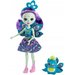 Lalka Enchantimals + zwierzątko domowe Mattel - Patter Peacock