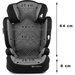 Fotelik samochodowy 15-36kg Xpand Kinderkraft - black