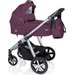Wózek uniwersalny 2w1 Husky Baby Design - bordowy