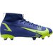 Buty piłkarskie korki Mercurial Superfly 8 Academy FG Junior Nike - granatowy/limonkowy