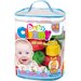 Miękkie klocki w torbie 48 szt Baby Clemmy Clementoni
