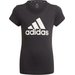 Koszulka dziewczęca Essentials Big Logo Tee Adidas - czarny