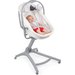 Leżaczek krzesełko Baby Hug Air 4w1 - white snow