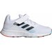 Buty dziecięce Duramo SL C Adidas - białe/niebieskie