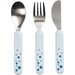 Sztućce 3 szt. Done By Deer - Blue