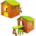 Domek ogrodowy dla dzieci ze stolikiem Mochtoys