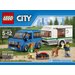 City Van z przyczepą kempingową Lego