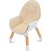 Krzesełko do karmienia stolik 2w1 Tuva Caretero - Beige
