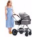 Wózek wielofunkcyjny 3w1 Veo Kinderkraft - black/gray