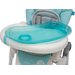Krzesełko do karmienia Lolly Baby Design - turkusowe