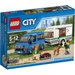 City Van z przyczepą kempingową Lego