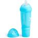 Butelka antykolkowa Herobottle 240 ml Herobility - niebieska