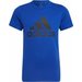 Koszulka juniorska Essentials Big Logo Adidas - niebieski