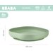 Silikonowy talerzyk z przyssawką Beaba - sage green