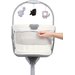 Leżaczek krzesełko Baby Hug Air 4w1 - white snow