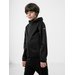 Softshell chłopięcy HJZ22 JSFM001 4F - czarny