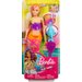 Barbie Zaczarowna Syrenka zmieniająca kolor Mattel - różowy ogon
