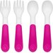 Sztućce plastikowe 12m+ 4szt Oxo - Pink