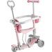 Hulajnoga trójkołowa, jeździk 5w1 Stars WYPRZEDAŻ - różowa III
