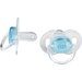 Smoczek ortodontyczny transparentny 2 sztuki Avent - niebieski