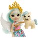 Barbie Enchantimals lalka królewska i zwierzątko - Paolina Pegasus + Wingley