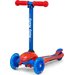 Hulajnoga ze świecącymi kołami Scooter Zapp Milly Mally - niebiesko-czerwony
