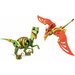 Bloco Klocki WeloCiraptor i Pterozaur Dumel Discovery Creative