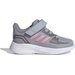 Buty dziecięce Runfalcon 2.0 Adidas - szare/różowe