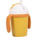 Kubek ze słomką BIOplastik Bo Jungle - ochre
