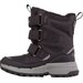 Buty, śniegowce Vipos Tex Jr Kappa - czarno - srebrne