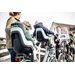 Fotelik rowerowy Go do ramy + kask Bobike - Marshmallow Mint